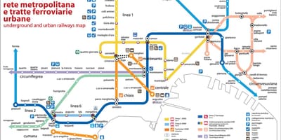 Автобус Неаполь карте