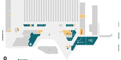 Карта центрального железнодорожного вокзала Неаполя 
