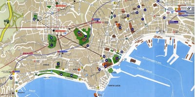 Город Наполи карте
